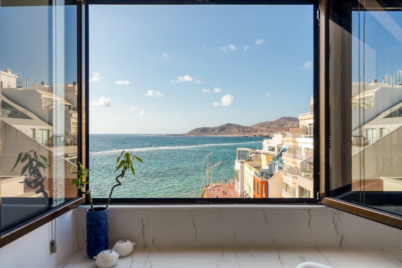 Breeze Sea View Accommodation Las Canteras Las Palmas de Gran Canaria Kültér fotó